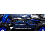 darrahopens Baby & Kids > Ride on Cars, Go-karts & Bikes Rigo Kids Pedal Go Kart Car Ride On Toys Racing Bike Rubber Tyre Adjustable Seat
