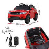 Darrahopens Baby & Kids > Ride on Cars, Go-karts & Bikes Rigo Kids Ride On Car 12V Electric Toys Cars Battery Remote Control Red