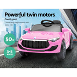 darrahopens Baby & Kids > Ride on Cars, Go-karts & Bikes Rigo Kids Ride On Car Battery Electric Toy Remote Control Pink Cars Dual Motor
