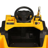 Darrahopens Baby & Kids > Ride on Cars, Go-karts & Bikes Rigo Kids Ride On Car Dumptruck 12V Electric Bulldozer Toys Cars Battery Yellow