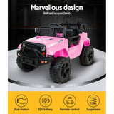 darrahopens Baby & Kids > Ride on Cars, Go-karts & Bikes Rigo Kids Ride On Car Electric 12V Car Toys Jeep Battery Remote Control Pink