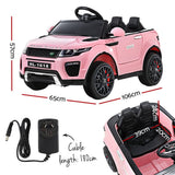 Darrahopens Baby & Kids > Ride on Cars, Go-karts & Bikes Rigo Kids Ride On Car Electric 12V Remote Toy Cars Battery SUV Toys Pink