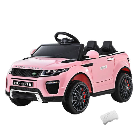 Darrahopens Baby & Kids > Ride on Cars, Go-karts & Bikes Rigo Kids Ride On Car Electric 12V Remote Toy Cars Battery SUV Toys Pink