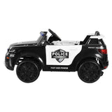 Darrahopens Baby & Kids > Ride on Cars, Go-karts & Bikes Rigo Kids Ride On Car Electric Patrol Police Toy Cars Remote Control 12V Black