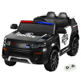 Darrahopens Baby & Kids > Ride on Cars, Go-karts & Bikes Rigo Kids Ride On Car Electric Patrol Police Toy Cars Remote Control 12V Black