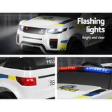 Darrahopens Baby & Kids > Ride on Cars, Go-karts & Bikes Rigo Kids Ride On Car Electric Patrol Police Toy Cars Remote Control 12V White
