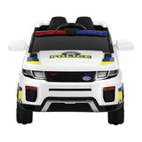 Darrahopens Baby & Kids > Ride on Cars, Go-karts & Bikes Rigo Kids Ride On Car Electric Patrol Police Toy Cars Remote Control 12V White