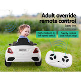 darrahopens Baby & Kids > Ride on Cars, Go-karts & Bikes Rigo Kids Ride On Car Electric Toys 12V Battery Remote Control White MP3 LED