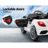 darrahopens Baby & Kids > Ride on Cars, Go-karts & Bikes Rigo Kids Ride On Car Electric Toys 12V Battery Remote Control White MP3 LED