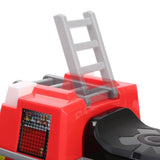 darrahopens Baby & Kids > Ride on Cars, Go-karts & Bikes Rigo Kids Ride On Fire Truck Motorbike Motorcycle Car Red Grey