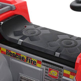 darrahopens Baby & Kids > Ride on Cars, Go-karts & Bikes Rigo Kids Ride On Fire Truck Motorbike Motorcycle Car Red Grey