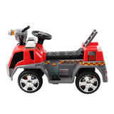 darrahopens Baby & Kids > Ride on Cars, Go-karts & Bikes Rigo Kids Ride On Fire Truck Motorbike Motorcycle Car Red Grey