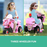 darrahopens Baby & Kids > Ride on Cars, Go-karts & Bikes Rigo Kids Ride On Motorbike Motorcycle Car Pink