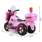 darrahopens Baby & Kids > Ride on Cars, Go-karts & Bikes Rigo Kids Ride On Motorbike Motorcycle Car Pink
