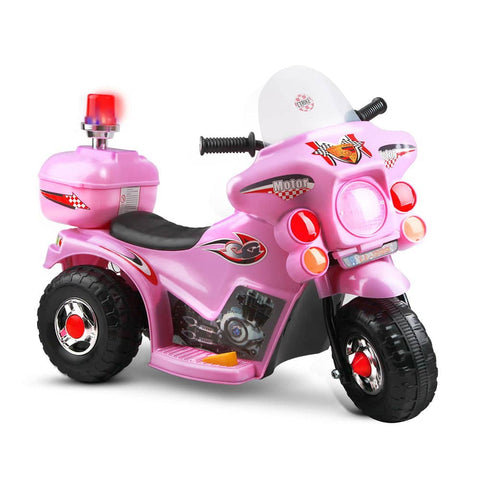 darrahopens Baby & Kids > Ride on Cars, Go-karts & Bikes Rigo Kids Ride On Motorbike Motorcycle Car Pink