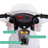 darrahopens Baby & Kids > Ride on Cars, Go-karts & Bikes Rigo Kids Ride On Motorbike Motorcycle Car Toys White