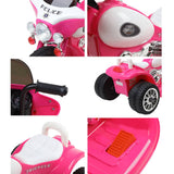 darrahopens Baby & Kids > Ride on Cars, Go-karts & Bikes Rigo Kids Ride On Motorcycle Motorbike Car Harley Style Electric Toy Police Bike