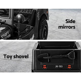 Darrahopens Baby & Kids > Ride on Cars, Go-karts & Bikes Rigo Ride On Car Jeep Kids Electric Military Toy Cars Off Road Vehicle 12V Black