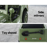 Darrahopens Baby & Kids > Ride on Cars, Go-karts & Bikes Rigo Ride On Car Jeep Kids Electric Military Toy Cars Off Road Vehicle 12V White
