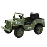 Darrahopens Baby & Kids > Ride on Cars, Go-karts & Bikes Rigo Ride On Car Jeep Kids Electric Military Toy Cars Off Road Vehicle 12V White