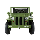 Darrahopens Baby & Kids > Ride on Cars, Go-karts & Bikes Rigo Ride On Car Jeep Kids Electric Military Toy Cars Off Road Vehicle 12V White