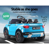 darrahopens Baby & Kids > Ride on Cars, Go-karts & Bikes Rigo Ride On Car Toy Kids Electric Cars 12V Battery SUV Blue