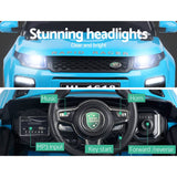 darrahopens Baby & Kids > Ride on Cars, Go-karts & Bikes Rigo Ride On Car Toy Kids Electric Cars 12V Battery SUV Blue