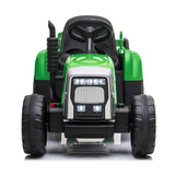 Darrahopens Baby & Kids > Ride on Cars, Go-karts & Bikes ROVO KIDS Electric Battery Operated Ride On Tractor Toy, Remote Control, Green and Yellow