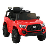 Darrahopens Baby & Kids > Ride on Cars, Go-karts & Bikes Toyota Ride On Car Kids Electric Toy Cars Tacoma Off Road Jeep 12V Battery Red