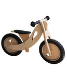 Darrahopens Baby & Kids > Ride on Cars, Go-karts & Bikes Wooden Balance Bike for Kids Toddler Child 2-6 yr Training Ride Bike Natural Wood with Hand  grip rubber tyres