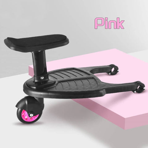 Darrahopens Baby & Kids > Stroller Stroller Step Board Toddler Buggys Wheel Standing Board Skateboard For Pram Kids Pink