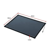 darrahopens Baby & Kids > Toys 40x60cm LED Drawing Writing Board Remote Controlled Fluorescent Light Up Sensory Play