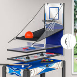 Darrahopens Baby & Kids > Toys 5-In-1 Games Table Air Hockey Pool Table Tennis Basketball Archery Kids Gift