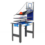 Darrahopens Baby & Kids > Toys 5-In-1 Games Table Air Hockey Pool Table Tennis Basketball Archery Kids Gift