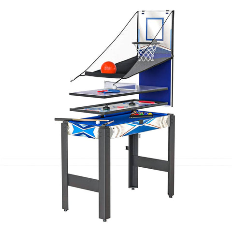 Darrahopens Baby & Kids > Toys 5-In-1 Games Table Air Hockey Pool Table Tennis Basketball Archery Kids Gift