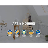 darrahopens Baby & Kids > Toys 5 pack of 20x30cm Artist Blank Stretched Canvas Canvases Art Large White Range Oil Acrylic Wood