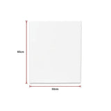 darrahopens Baby & Kids > Toys 5 pack of 50x60cm Artist Blank Stretched Canvas Canvases Art Large White Range Oil Acrylic Wood