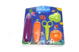 darrahopens Baby & Kids > Toys 5 PC FRUIT DOUGH TOOL SET