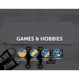 darrahopens Baby & Kids > Toys 7 Layers Skateboard Deck Natural Wood Maple Double Concave Blank Skate Board DIY
