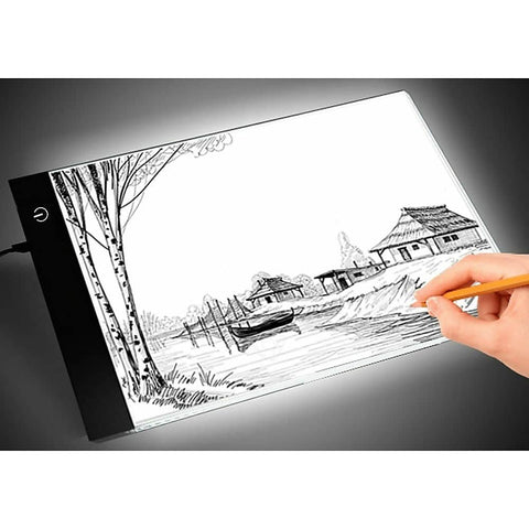 darrahopens Baby & Kids > Toys A4 LED Light Box Tracing Board Art Design Stencil Tattoo Copy Drawing Pad