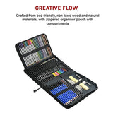 darrahopens Baby & Kids > Toys Art Sketch Pencils Oil Drawing Colouring Graphite Charcoal Pencil Set 72pcs/set