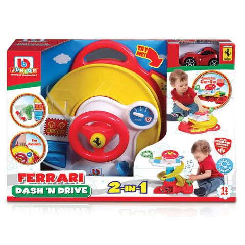 Darrahopens Baby & Kids > Toys BB Junior Ferrari Dash 2 in 1 Driving Tower with Car