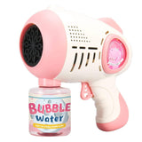 Darrahopens Baby & Kids > Toys Bubblerainbow Pink Boys and Girls Hold Automatic Watertight Bubble Guns Girls' Hearts