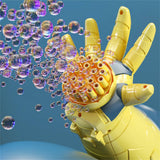 Darrahopens Baby & Kids > Toys Bubblerainbow Porous Luminous Bubble Gun for Kids Fully Automatic Leak-proof Children Toy