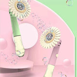 Darrahopens Baby & Kids > Toys Bubblerainbow Sunflower Bubble Machine Handheld Water Bubble Machine Kids Summer Toys Green