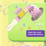 Darrahopens Baby & Kids > Toys Bubblerainbow Sunflower Bubble Machine Handheld Water Bubble Machine Kids Summer Toys Green