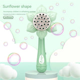 Darrahopens Baby & Kids > Toys Bubblerainbow Sunflower Stick Flower Shower Machine 23 Hole Bubble Gun Children Toy Red