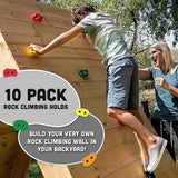 Darrahopens Baby & Kids > Toys Deluxe 10 x Holds for Rock Climbing Wall Kids Outdoor Playground
