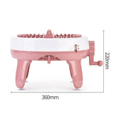 darrahopens Baby & Kids > Toys DIY Knitting Machine Smart Weaving Knit Rotating Kids Toy Scarf Sock Hat Gift