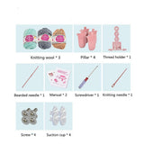 darrahopens Baby & Kids > Toys DIY Knitting Machine Smart Weaving Knit Rotating Kids Toy Scarf Sock Hat Gift